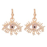 Fashion Eye Diamond Earrings main image 5