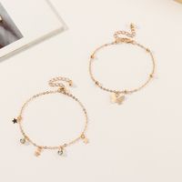 Creative Simple Star Butterfly Anklet Set main image 5