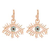 Fashion Eye Diamond Earrings sku image 2