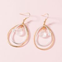 Simple Irregular Natural Stone Earrings main image 5