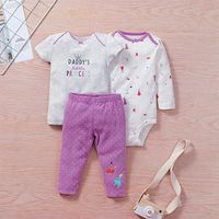 Fashion Three-piece Baby Short-length Romper Suit main image 1