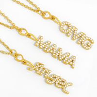 Fashion  Inlaid Zircon Necklace main image 1