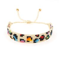 Bohemian Retro Handmade Beaded Woven Color Couple Bracelet main image 3