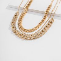 Wholesale Jewelry Simple Style Geometric Iron Plating Necklace main image 5