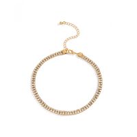 Fashion Diamond Simple Necklace sku image 1