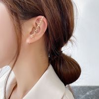 Crystal Flashing Diamond Zircon Earrings sku image 5