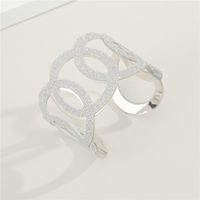 Simple Shiny  Cross Hollow Round Bracelet sku image 1