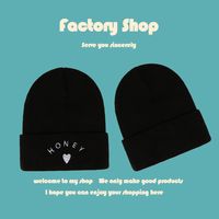 Korean Fashion Simple Knitted Hat main image 5
