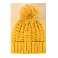 Korean Fashion Knitted Solid Color Casual Hat main image 6