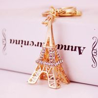 Creative Crafts Porte-clés Tour Eiffel Diamant main image 4