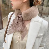 New Imitation Rabbit Fur Fur Collar Scarf main image 2