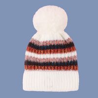 Korean Plus Velvet Warm Fashion Casual Simple Knitted Hat sku image 1