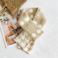 Korean Double-sided Warm Knitted Wool Scarf sku image 13