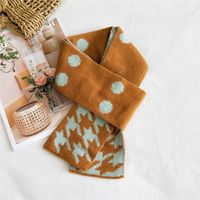 Korean Double-sided Warm Knitted Wool Scarf sku image 17