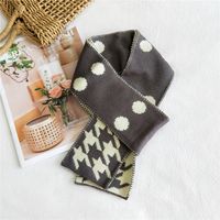 Korean Double-sided Warm Knitted Wool Scarf sku image 18
