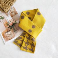Korean Double-sided Warm Knitted Wool Scarf sku image 20