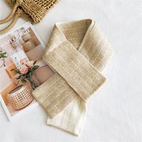 Korean Double-sided Warm Knitted Wool Scarf sku image 28