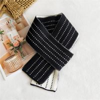 Korean Double-sided Warm Knitted Wool Scarf sku image 30