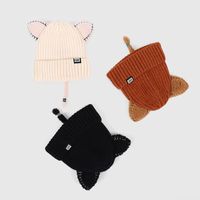 Cute Soft Cute Ear Woolen Hat main image 3