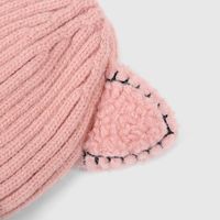 Cute Soft Cute Ear Woolen Hat main image 5
