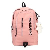 Retro Casual Large-capacity Letter Backpack main image 3