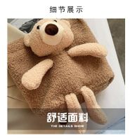 Cute Lamb Hair Doll Bear Shoulder Messenger Bag main image 5