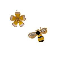 Creative Bee Flower Earrings main image 6