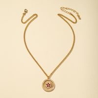 Five-pointed Star Pendant Necklace main image 1