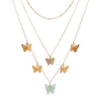 Collier Papillon Multicouche De Vente Chaude main image 6