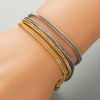 New Fashion Hollow Double-layer Chain Bracelet main image 1