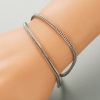 New Fashion Hollow Double-layer Chain Bracelet main image 5