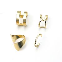 New  Creative Exaggerated Simple Retro Trendy  All-match Ring Set sku image 1