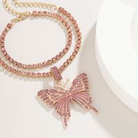Fashion Diamond Multi-layer   Butterfly  Anklet main image 4