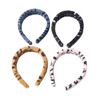 Korean  Retro Leopard Print Headband main image 6