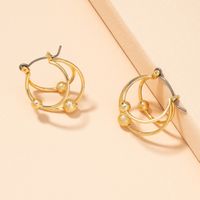 Fashion Simple  Ball Earring main image 4