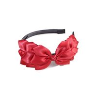 Korean Fashion Red Bow Headband main image 6