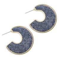 Simple Opening C-shaped Earrings sku image 1