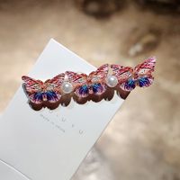 Butterfly Pearl Hairpin sku image 2