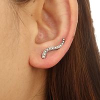Simple Style Geometric Plating Alloy Earrings Ear Studs main image 1