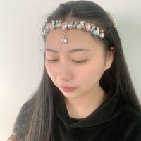 Fashion Color Pearl Women's Hairband main image 1