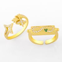 Fashion Exaggerated Diamond Ring main image 2