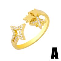 Fashion Exaggerated Diamond Ring main image 3