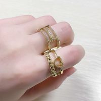 Love Open Index Finger Ring main image 6