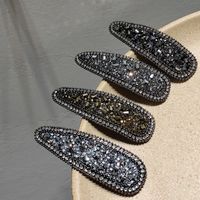 Korea Diamond-studded Shiny Water Drop Bb Clip main image 1
