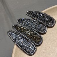 Korea Diamond-studded Shiny Water Drop Bb Clip main image 5
