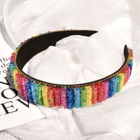 Candy Color Diamond Headband main image 3