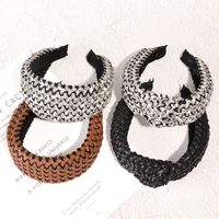 Knotted Leather Braided Headband main image 1