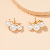 Pearl Pendant Earrings main image 3