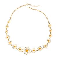 Daisy Alloy Simple Necklace sku image 1