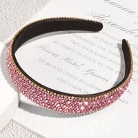 Inlaid Crystal Rhinestone Headband sku image 1